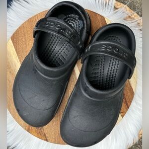 Crocs Black Clogs. Size 7. Used Condition